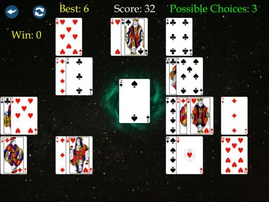 Изображение игры: Black Hole Solitaire Premium