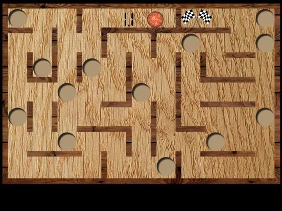 Изображение игры: Wood Maze Deluxe