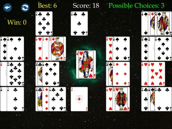 Изображение игры: Black Hole Solitaire Premium