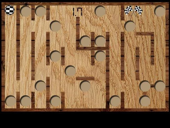 Изображение игры: Wood Maze Deluxe