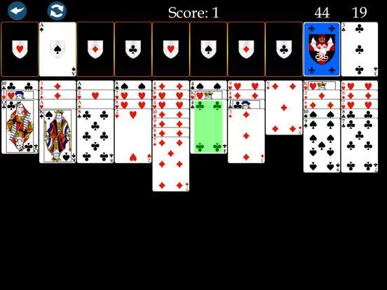 Изображение игры: Forty Thieves Solitaire Premium - Plus