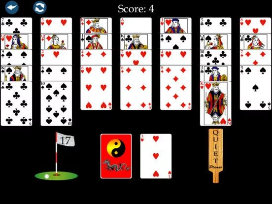 Изображение игры: Golf Solitaire Premium