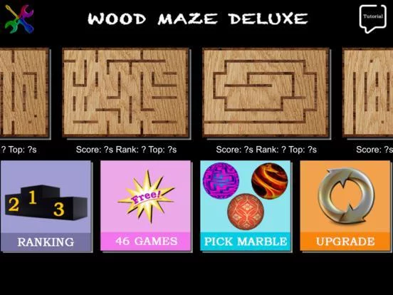 Изображение игры: Wood Maze Deluxe