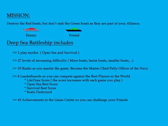 Изображение игры: Deep Sea Battleship