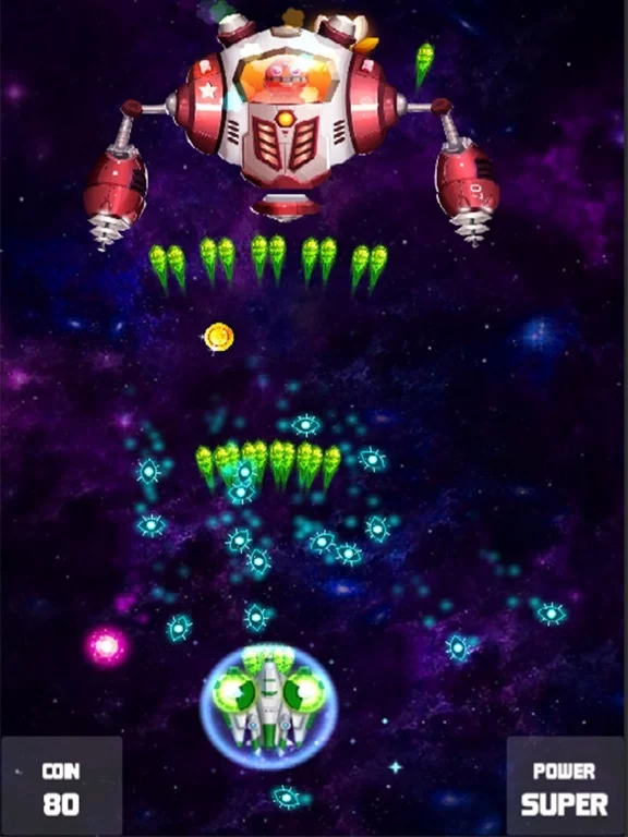 Изображение игры: Galaxy Attack: Chicken Shooter