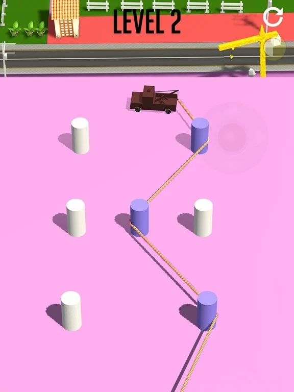 Изображение игры: Wrap The Rope!