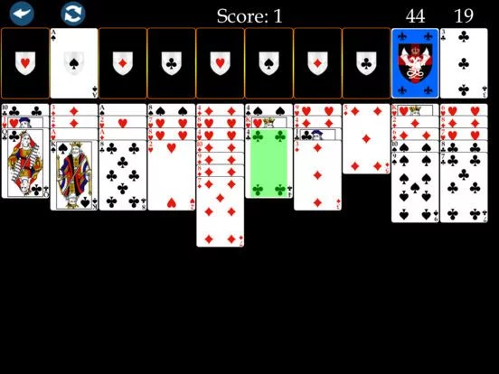 Изображение игры: Forty Thieves Solitaire Premium