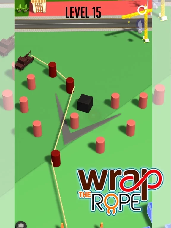 Изображение игры: Wrap The Rope!