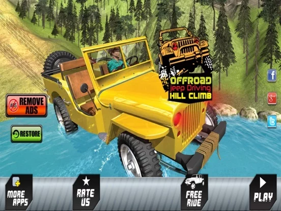 Изображение игры: 4x4 Offroad Jeep Hill Climbing