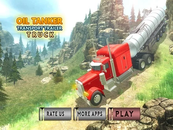 Изображение игры: Oil Tanker Truck Fuel Cargo