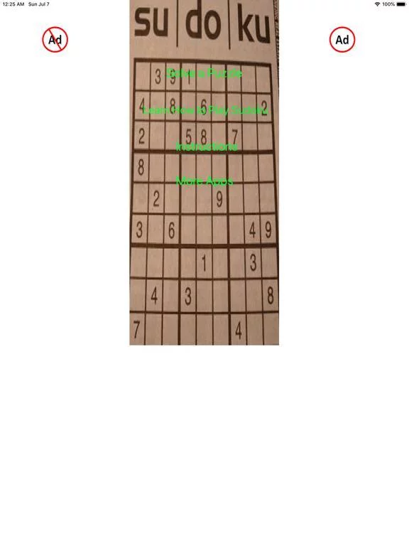 Изображение игры: Soduku Solver Solution