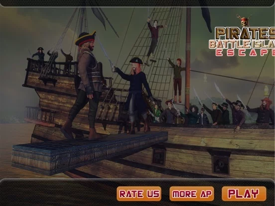 Изображение игры: Pirates Battle Island Escape