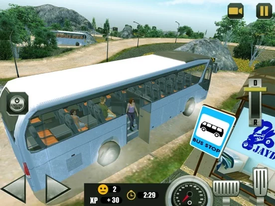 Изображение игры: Offroad Bus Hill Transport Sim