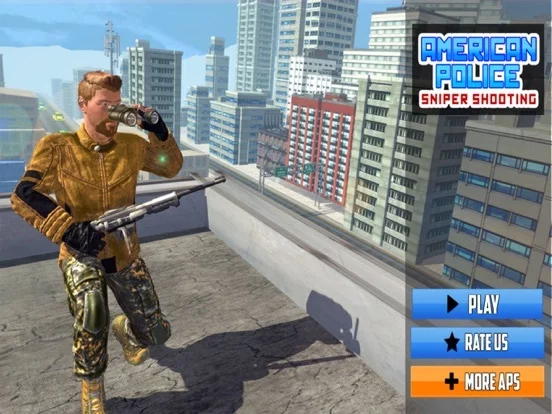 Изображение игры: American Police Ghost Sniper
