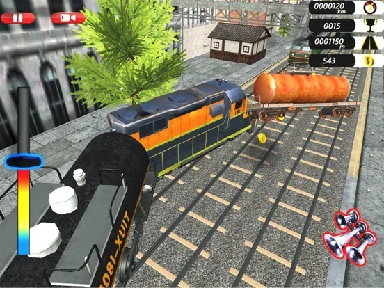 Изображение игры: Oil Train Racing Simulator 3D