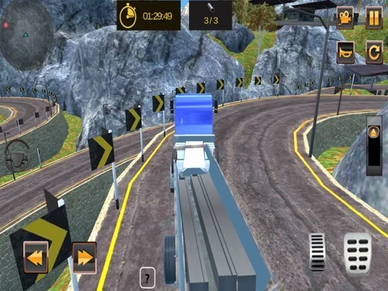 Изображение игры: Truck Driving Offroad Sim