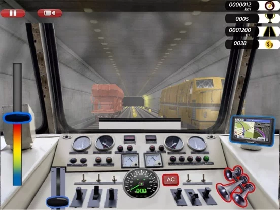 Изображение игры: Oil Train Racing Simulator 3D