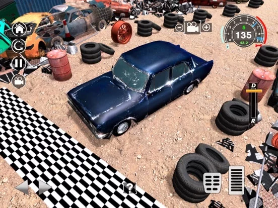 Изображение игры: Junkyard Car Parking 3D