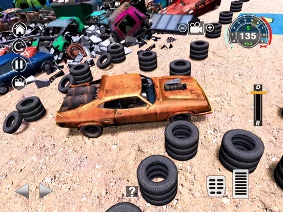 Изображение игры: Junkyard Car Parking 3D