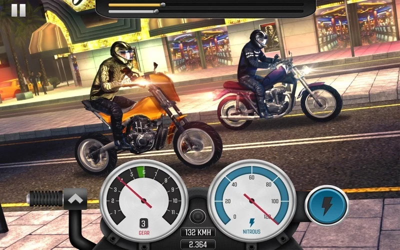 Изображение игры: Top Bike: Real Racing Speed & Best Moto Drag Racer