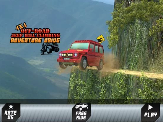 Изображение игры: Off-Road Jeep Hill Climbing 4x4