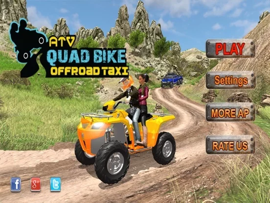 Изображение игры: ATV Quad Bike Offroad Taxi Sim