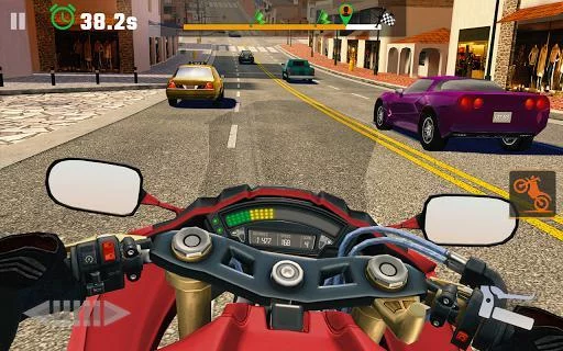 Изображение игры: Moto Rider GO: Highway Traffic