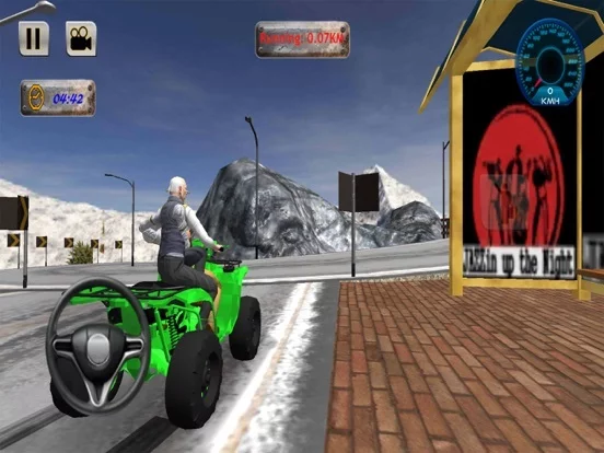 Изображение игры: ATV Quad Bike Offroad Taxi Sim