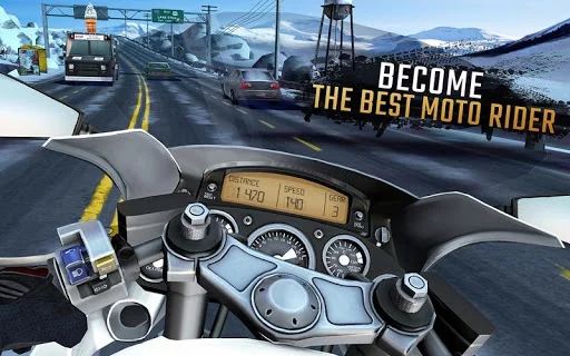 Изображение игры: Moto Rider GO: Highway Traffic