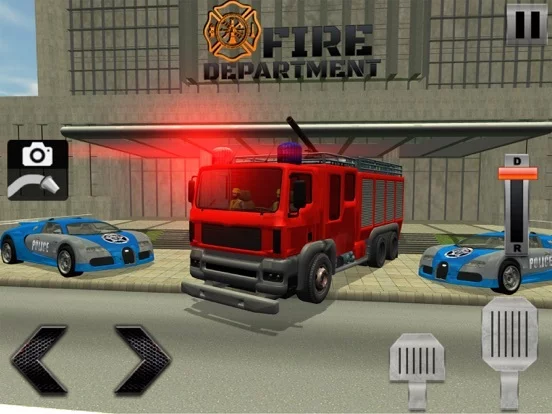 Изображение игры: Firefighter Truck Simulator 3D