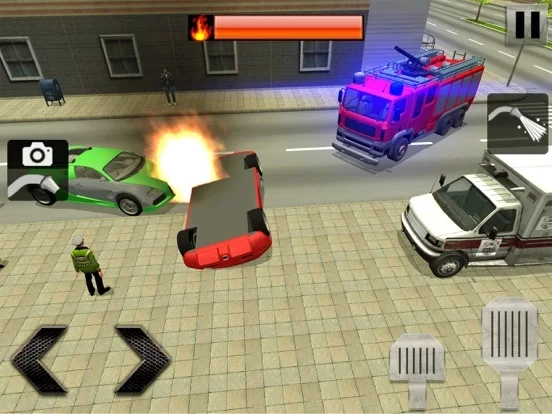 Изображение игры: Firefighter Truck Simulator 3D