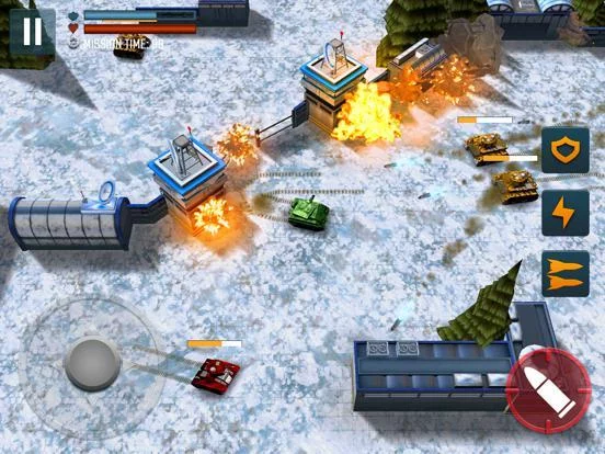 Изображение игры: Tank Battle Heroes: PvP Brawls