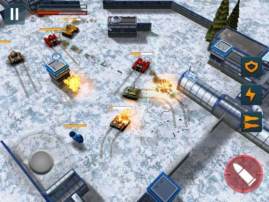 Изображение игры: Tank Battle Heroes: PvP Brawls