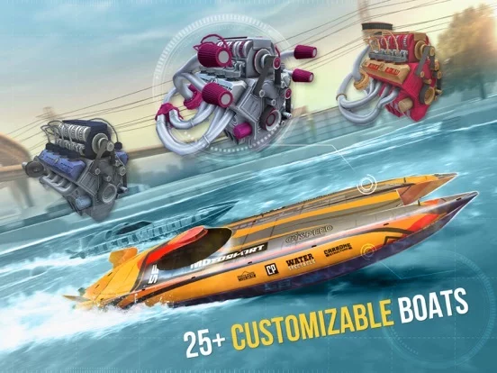 Изображение игры: Top Boat: Racing GP Simulator