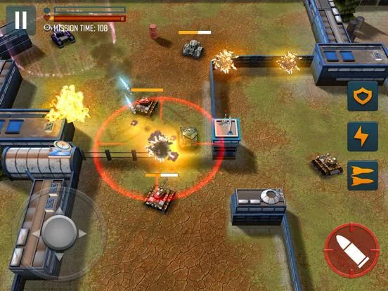 Изображение игры: Tank Battle Heroes: PvP Brawls