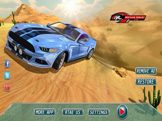 Изображение игры: Drift Simulator: Mustang