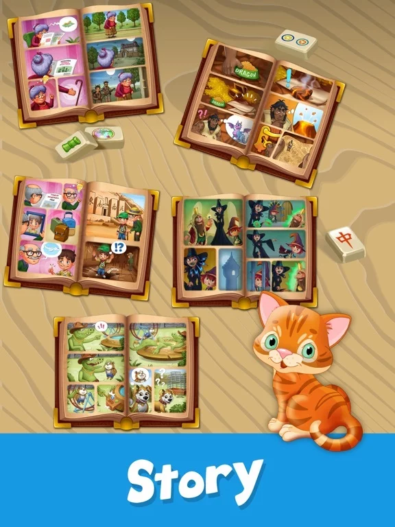 Изображение игры: Mahjong Tiny Tales