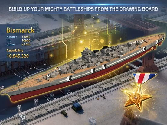 Изображение игры: Battleship Empire