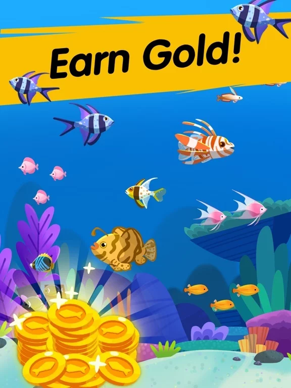 Изображение игры: Idle Fish Tycoon