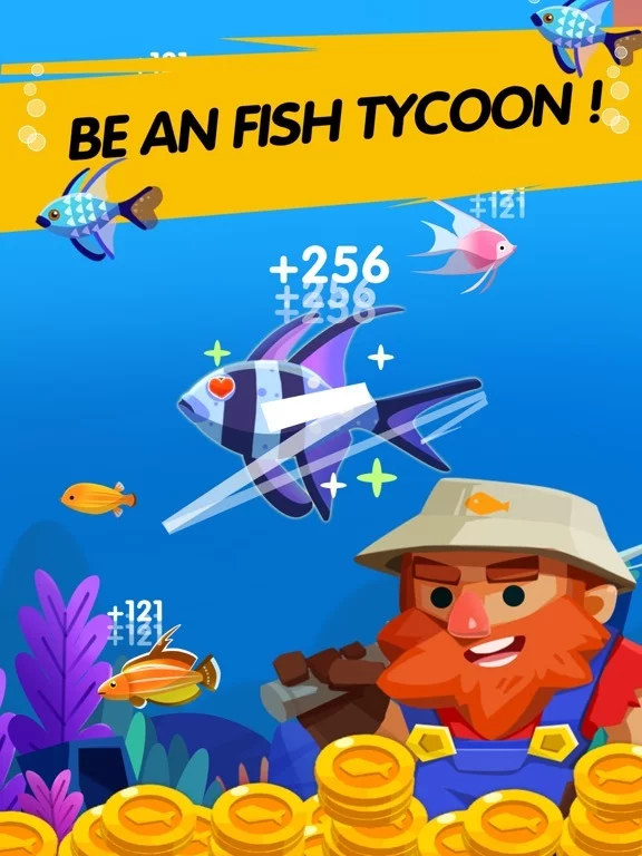 Изображение игры: Idle Fish Tycoon