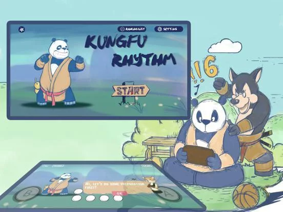 Изображение игры: Kung Fu Rhythm