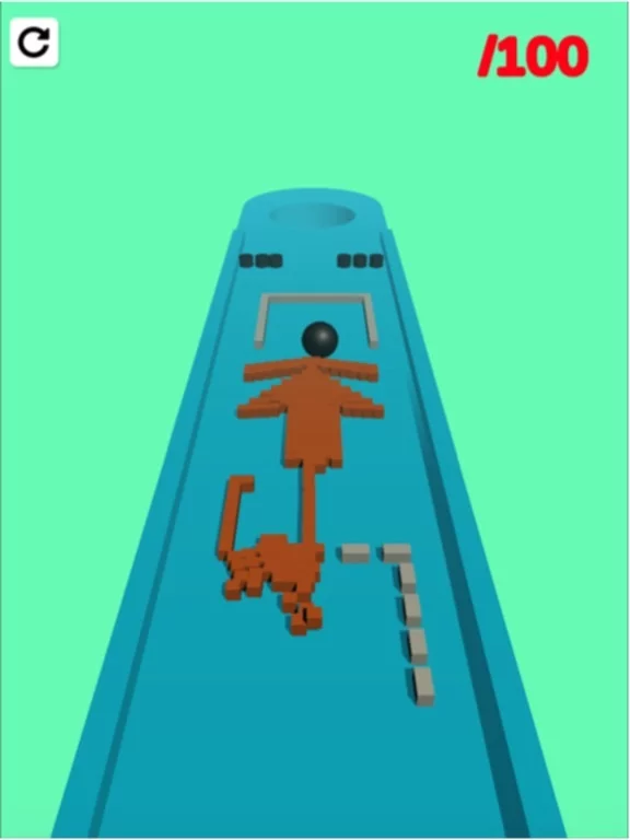Изображение игры: Sticky Block 3D! Collect Cubes