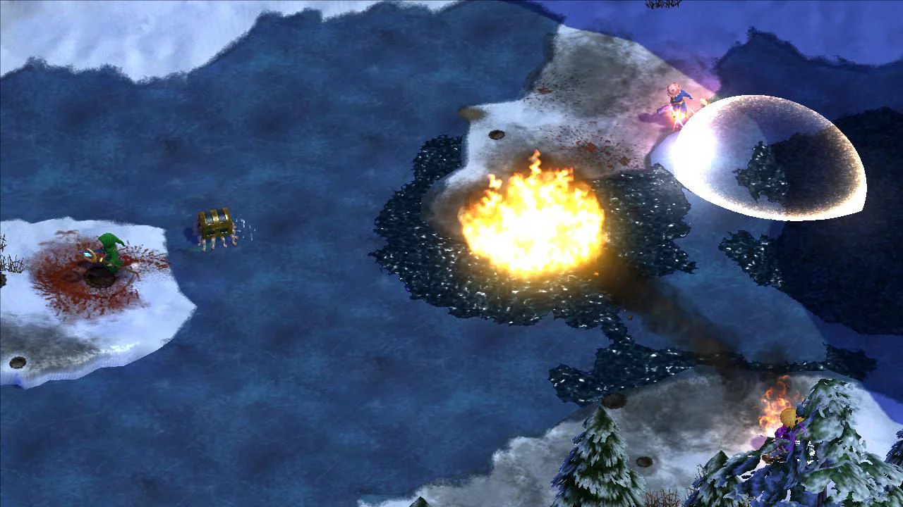 Изображение игры: Magicka: Frozen Lake