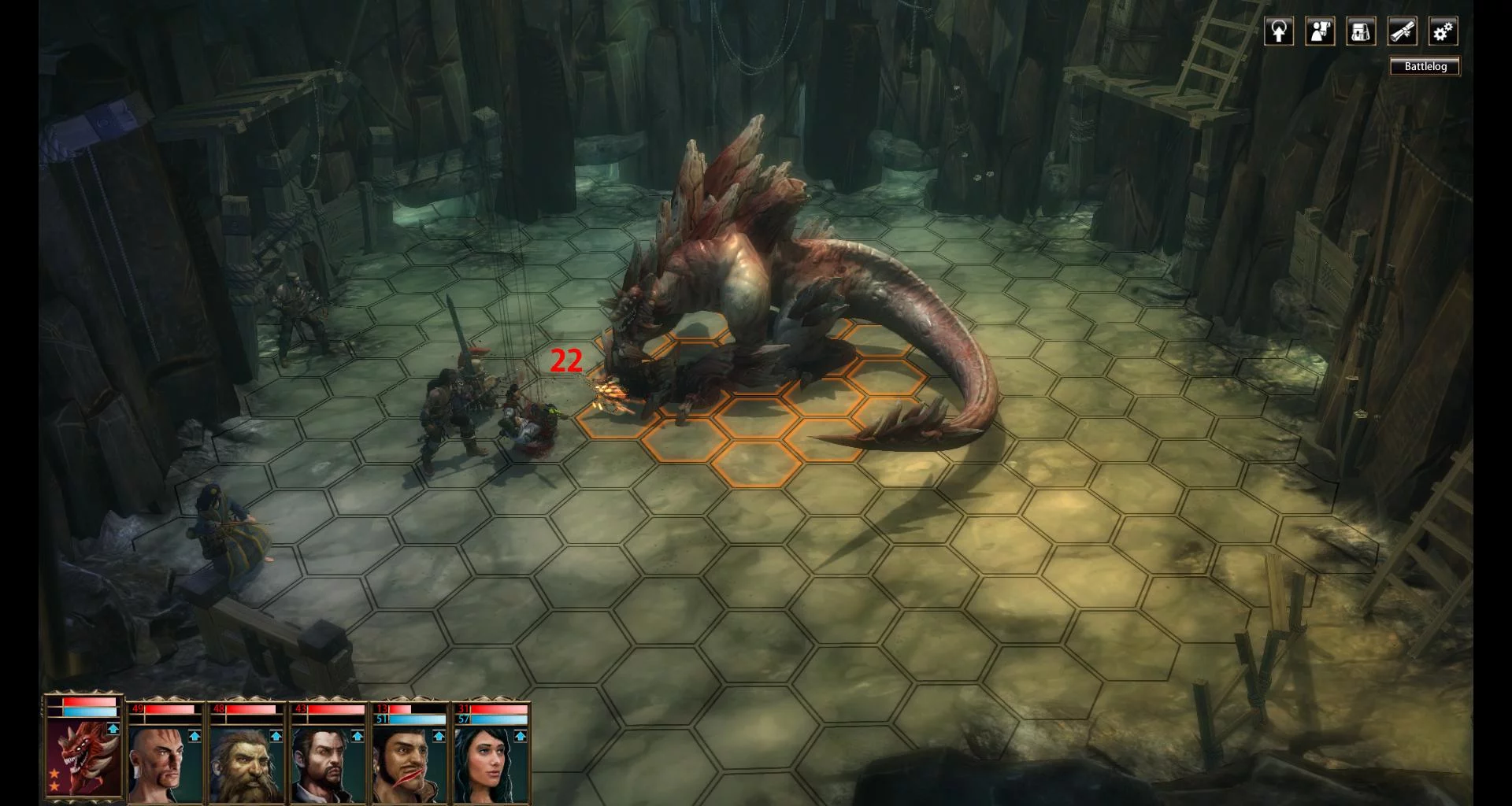 Изображение игры: Blackguards: Untold Legends