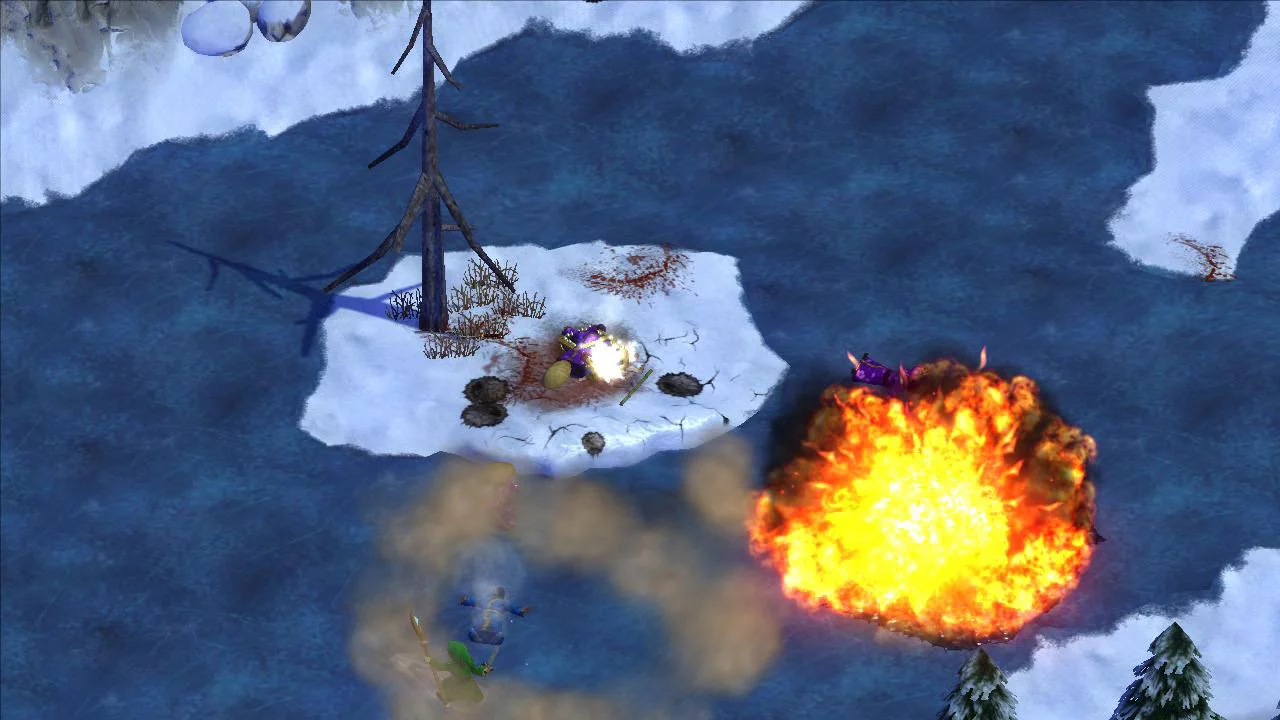 Изображение игры: Magicka: Frozen Lake