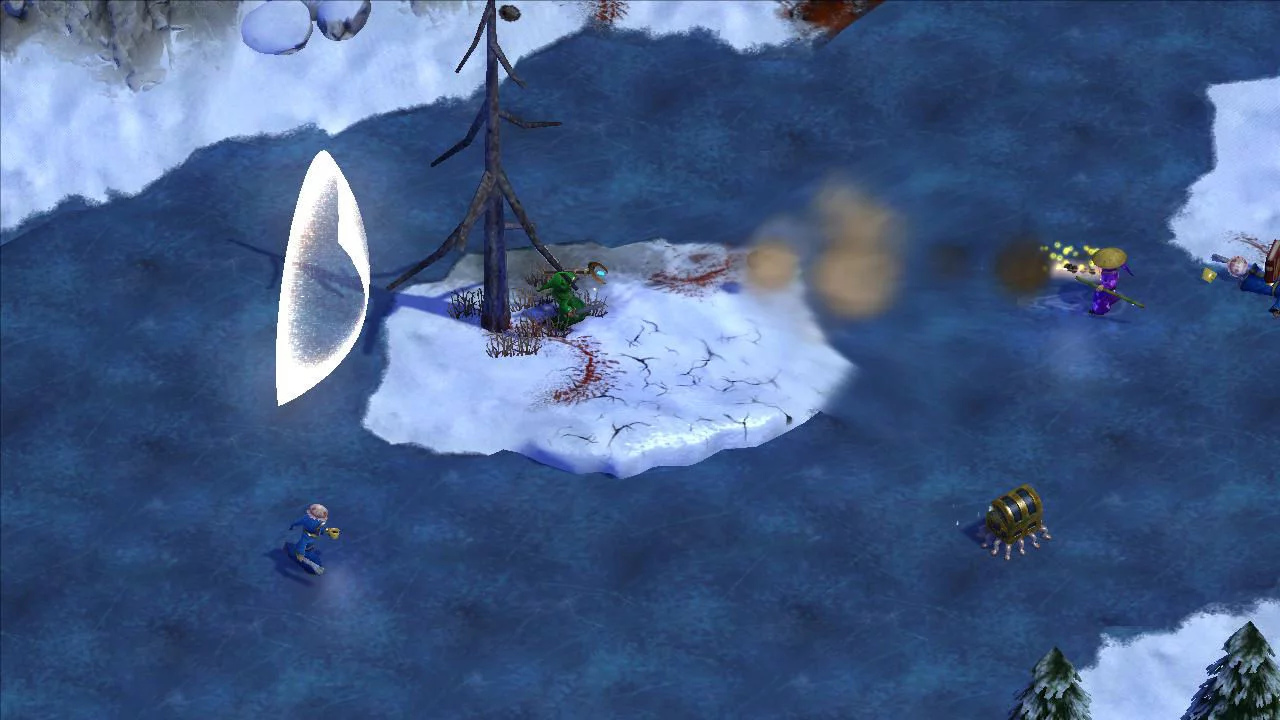 Изображение игры: Magicka: Frozen Lake