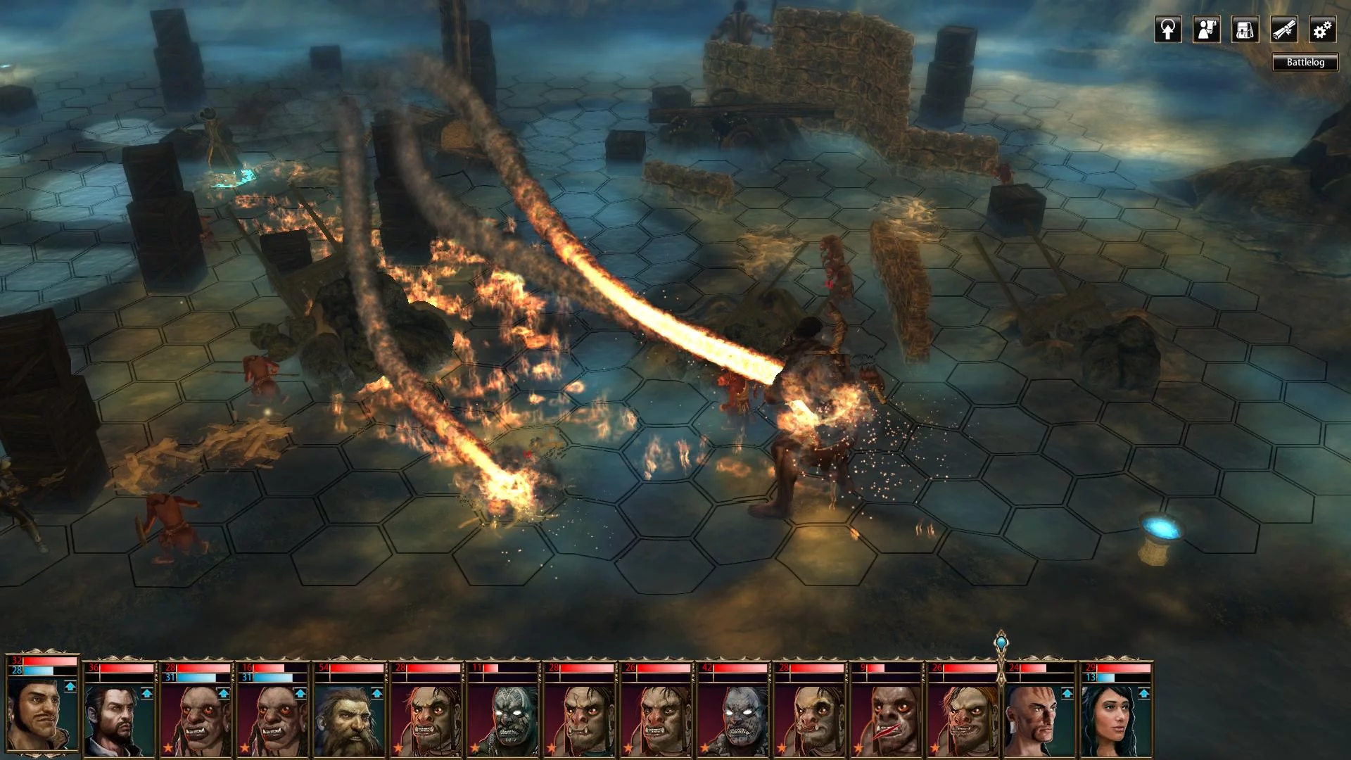 Изображение игры: Blackguards: Untold Legends
