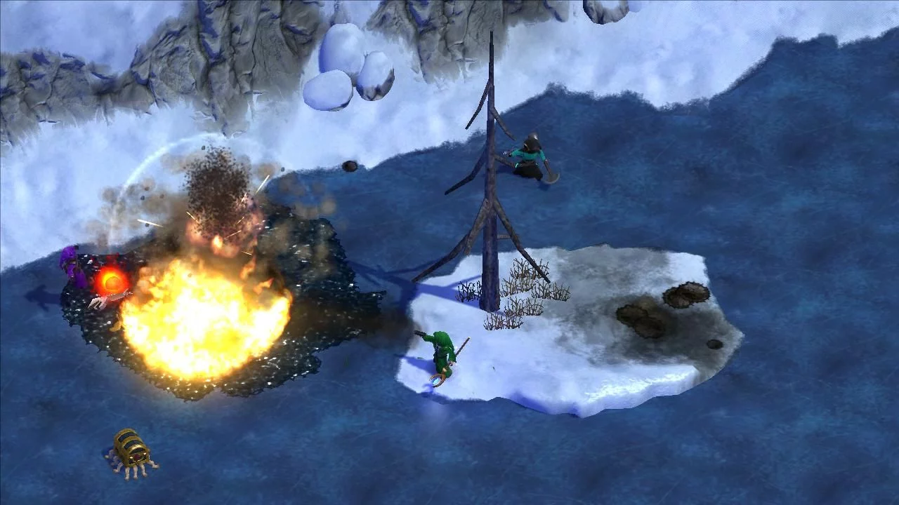 Изображение игры: Magicka: Frozen Lake