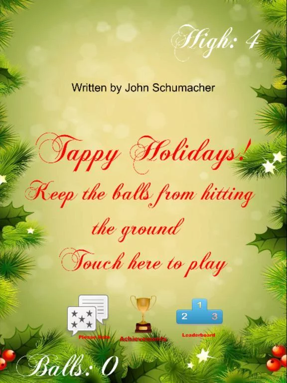 Изображение игры: Tappy Holidays - Falling Balls