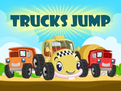 Изображение игры: Trucks Jump - Crazy Cars and Vehicles Adventure Game